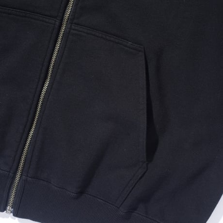 XLARGE | DRAWING OG ZIP HOODED SWEATSHIRT(BLACK)