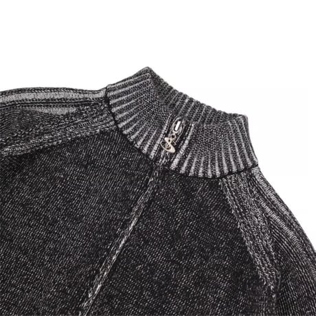 YARDSALE / HEATHERD PHANTASY FULL-ZIP (BLACK)
