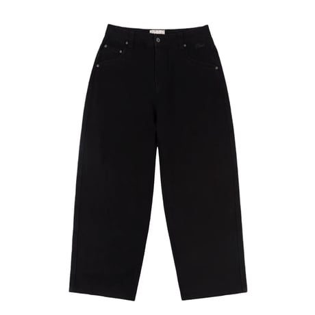 Dime / Baggy Denim Pants (Black)
