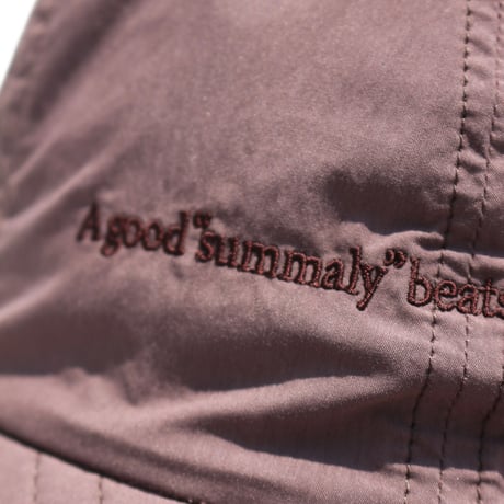 Summaly | "Words" logo long bill cap (4 Color)