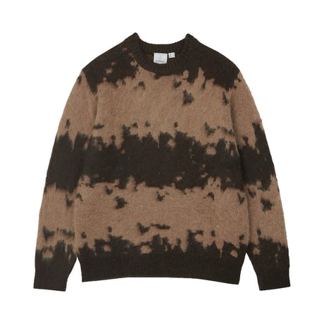 GRAMICCI | MOHAIR SPLATTER SWEATER (TAUPE SPLATTER)