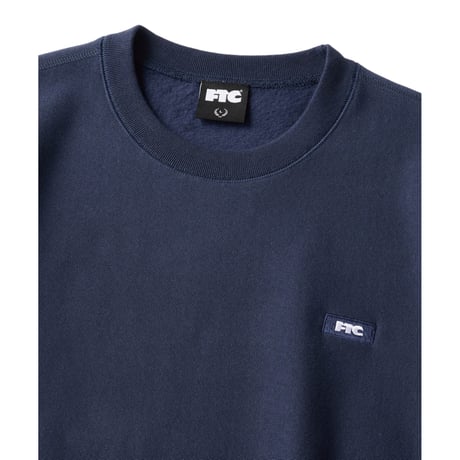 FTC | SMALL BOX LOGO CREW NECK "NAVY" (FTC026AWSW07)