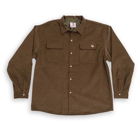 SON OF THE CHEESE | Corduroy Shirt(BROWN)