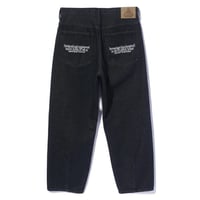 XLARGE | BALOON DENIM PANTS(BLACK)