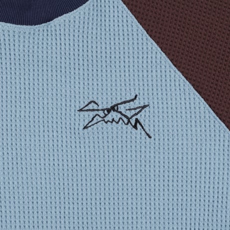 SPECIAL GUEST K.K.| Thermal L/S Tee (Light Blue/Brown)