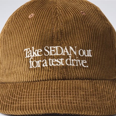 SEDAN ALL-PURPOSE|  Leather Strap Corduroy Cap(2 Color)