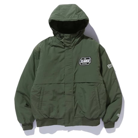 XLARGE | NYLON PUFFER JACKET(OLIVE)