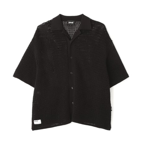 Schott / BLACK SHEEP KNIT SHIRT (BLACK)