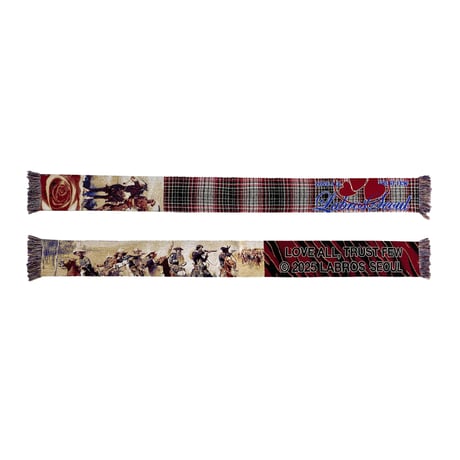LABROS / Cow Boy Scarf (Multi)