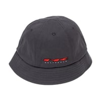 HELLRAZOR / HR BELL HAT with Flexfit (WASHED BLACK)