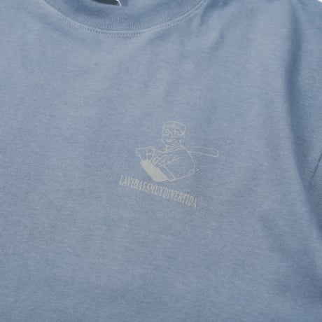 RWCHE | "DUDE REFLECT" S/S Tee (H .BLUE)