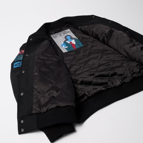 by Parra | All the best varsity jacket (Black)