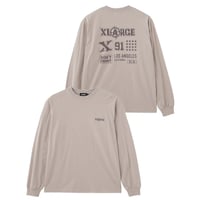 XLARGE | XL L/S TEE(BEIGE)