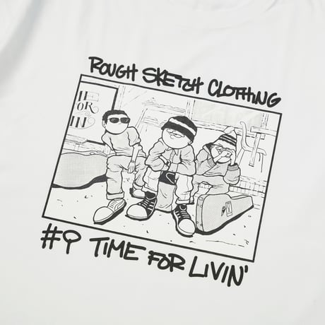Time For Livin′ / "CHECK YOUR XXXX" S/S TEE (WHITE)