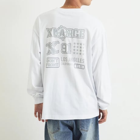 XLARGE | XL L/S TEE(WHITE)