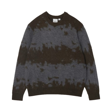 GRAMICCI | MOHAIR SPLATTER SWEATER (SLATE SPLATTER)