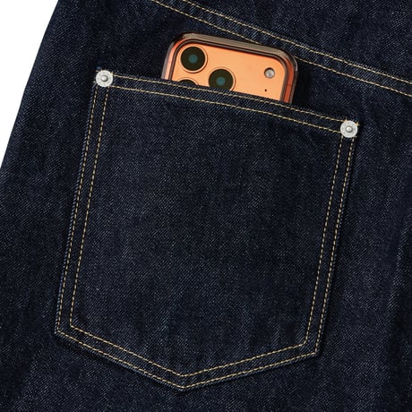 GOOPiMADE |  05P-SYNC CRESCENT WIDE FLARE JEANS ONE WASH (indigo)