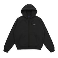 Dime / Classic Logo Zip Hoodie (Pirate Black)