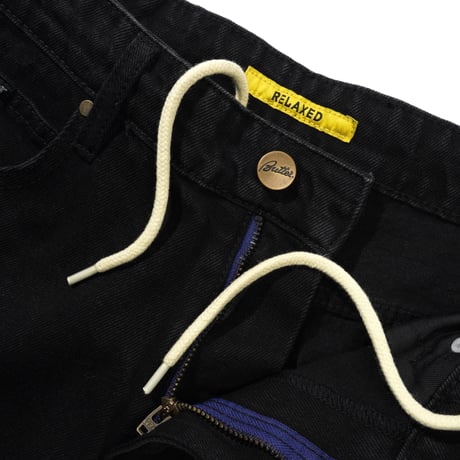 Butter Goods|Relaxed Denim Jeans(BLACK)