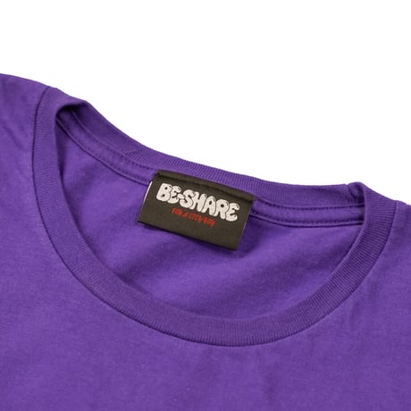 BE-SHARE | Woman's Store Logo Light Weight S/S Tee (Grape)