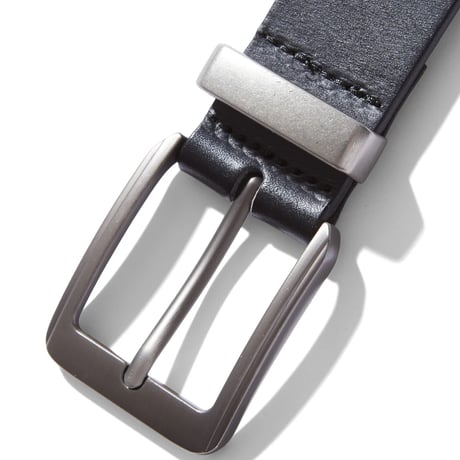 XLARGE | STANDARD BLACK LEATHER BELT(BLACK)