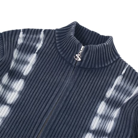 YARDSALE / TIEDYE FULL-ZIP (NAVY)