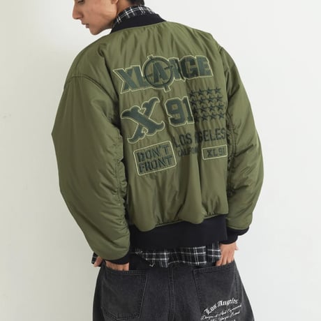XLARGE | XL REVERSIBLE MA-1(BLACK)