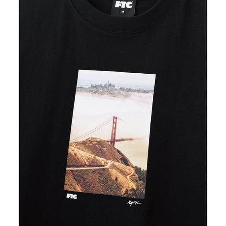 FTC | SF AERIAL TEE - Photo by Stephen Vanasco "BLACK" (FTC026AUT02)