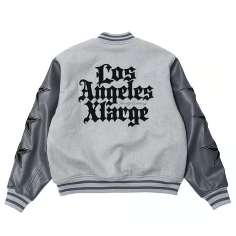 XLARGE | VARSITY JACKET(GREY)