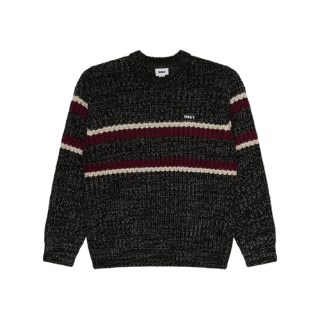 OBEY | ALDEN SWEATER (GREY MULTI)