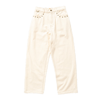 SPECIAL GUEST K.K.| Studded Sweat Pants (Ivory)