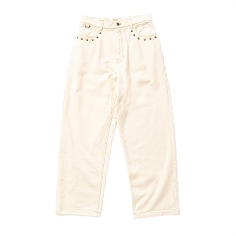 SPECIAL GUEST K.K.| Studded Sweat Pants (Ivory)