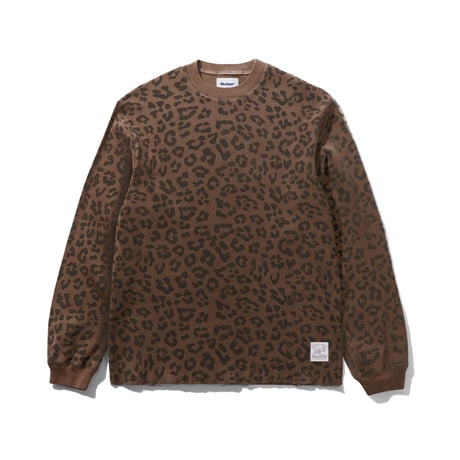 Butter Goods| Waffle L/S Top (Leopard)