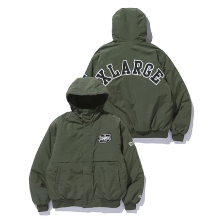 XLARGE | NYLON PUFFER JACKET(OLIVE)