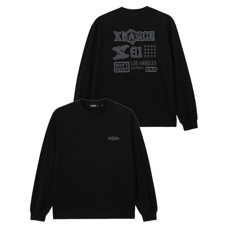 XLARGE | XL L/S TEE(BLACK)