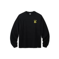 FTC | ALLEY CAT OVAL L/S TEE "BLACK" (FTC026WT07)
