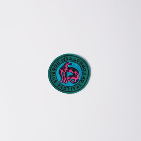 by Parra | Forgotten hobbies embroidered patch  (Green)