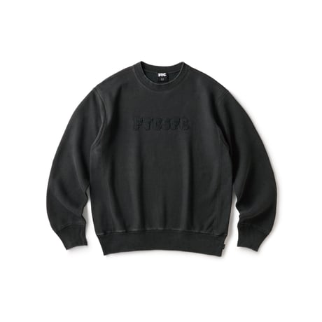 FTC | FTCSFC LOGO APPLIQUE CREW NECK "BLACK" (FTC026AWSW08)