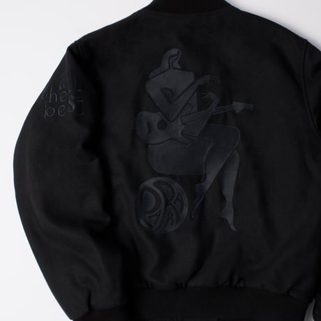 by Parra | All the best varsity jacket (Black)