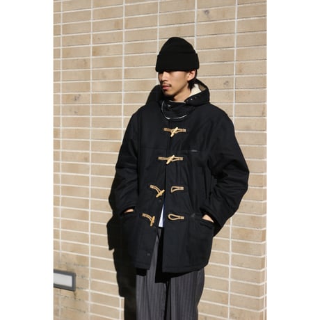 SEDAN ALL-PURPOSE|  Military Duffle Coat (Black)