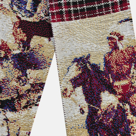 LABROS / Cow Boy Scarf (Multi)
