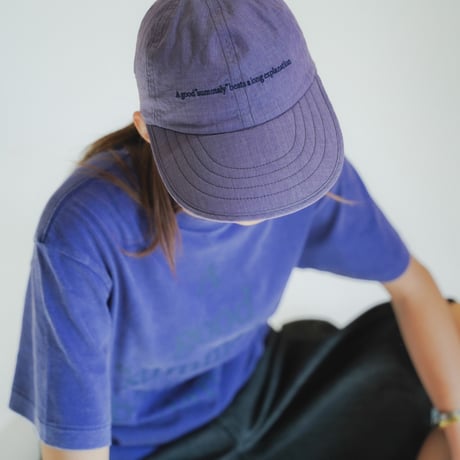 Summaly | "Words" logo long bill cap (4 Color)