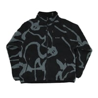 QUASI SKATEBOARDS / MIKA FZ POLAR FLEECE JACKET (BLACK)