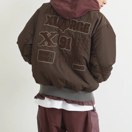 XLARGE | XL REVERSIBLE MA-1(GREY)