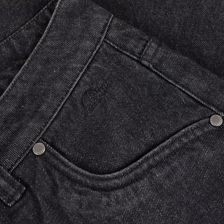 Dime / Relaxed Denim Pants (Black Washed)