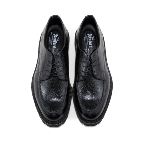 The Kenford Fineshoes | NEW CLASSIC U-MOC LACE UP SHOES (MENS/BLACK PAISLEY)