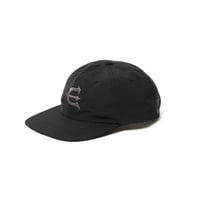 EVISEN SKATEBOARDSゑ®︎ | ONE-UP 6-PANEL CAP (Black)