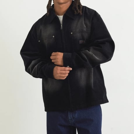 XLARGE | FADED CORDUROY SHIRT(BLACK)