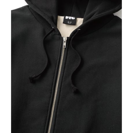 FTC | THERMAL LINED ZIP UP HOODY "BLACK" (FTC026AWSW06)
