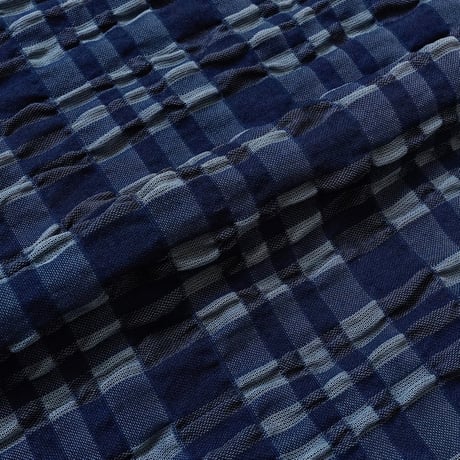 diidii | Sizzle Check Shirts （Navy）